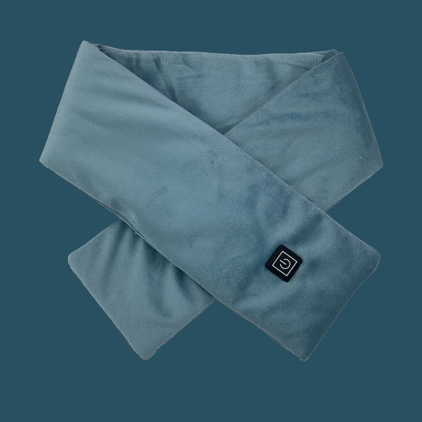 USB Women Men Heating Scarf Temperature Scarf 3 Gears Wrap Fleece Washable Electric Neck Warmer Not Inclound Battery for Camping